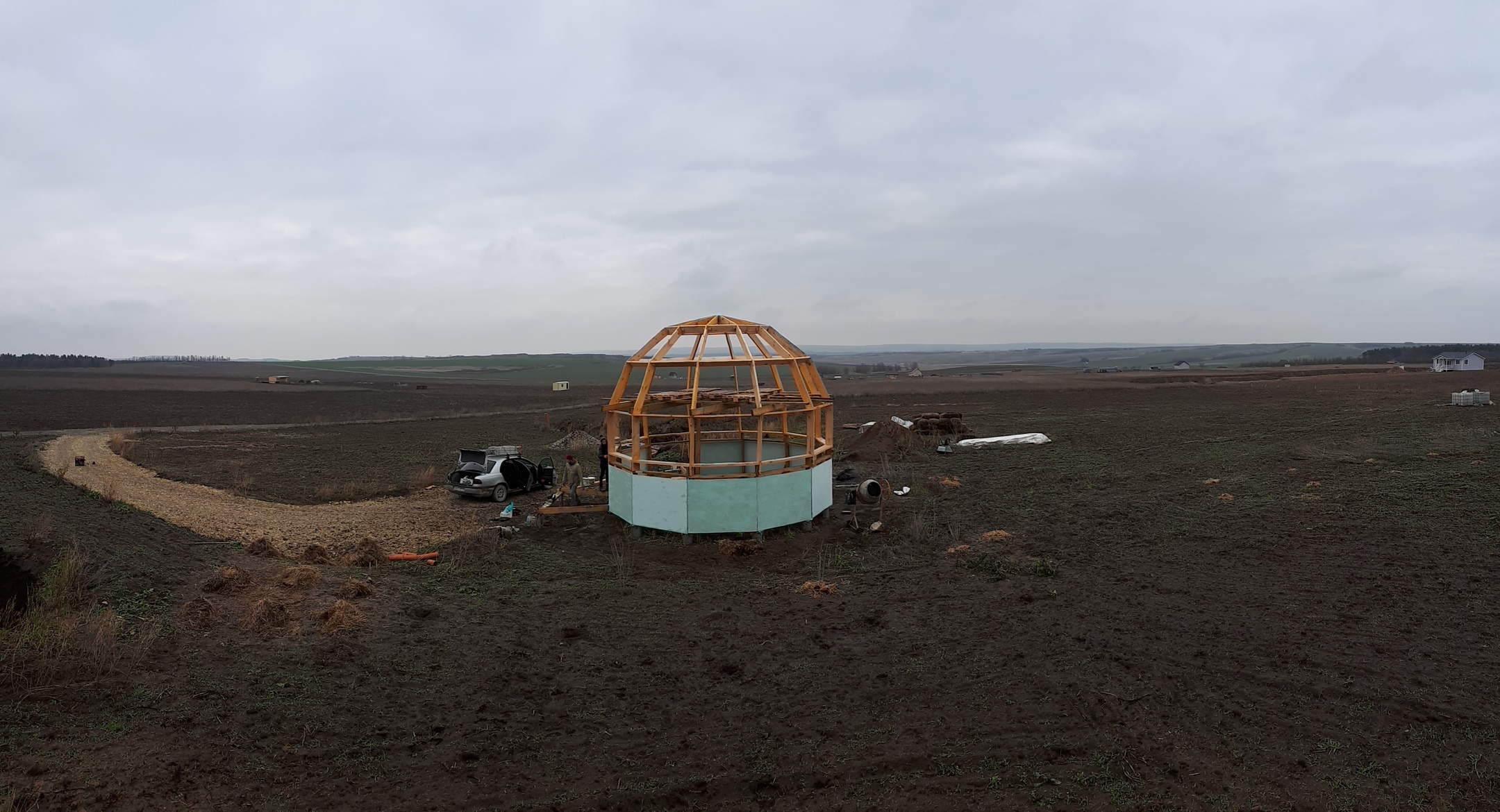 Продолжение самостоятельной сборки купольного каркаса Z6 Продолжение самостоятельной сборки купольного каркаса Z6